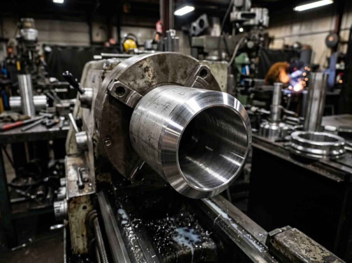 Precision Pipe Beveling in Bahrain Workshop